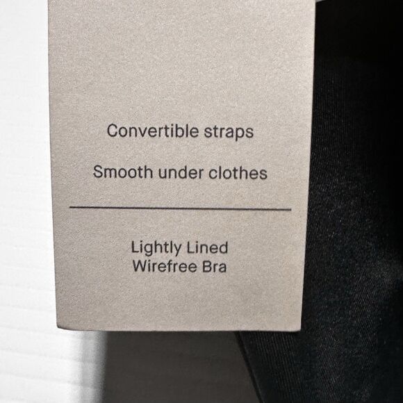 Auden Bra Lightly Lined WireFree Women’s 40DD Smooth Convertible Straps NWT - Picture 4 of 7